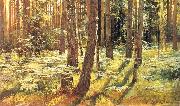 Ferns in a Forest Ivan Shishkin